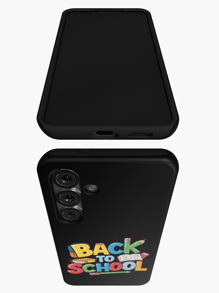 Thumbnail 3 of 4, Samsung Galaxy Phone Case, Adorable Bubu and Dudu Back to School Design - Perfect for Kids' School Supplies & Apparel designed and sold by FEBRICAST.