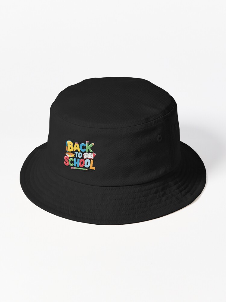 Thumbnail 1 of 6, Bucket Hat, Adorable Bubu and Dudu Back to School Design - Perfect for Kids' School Supplies & Apparel designed and sold by FEBRICAST.