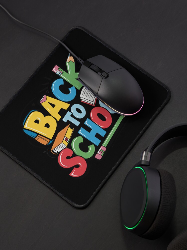 Thumbnail 4 of 5, Mouse Pad, Adorable Bubu and Dudu Back to School Design - Perfect for Kids' School Supplies & Apparel designed and sold by FEBRICAST.