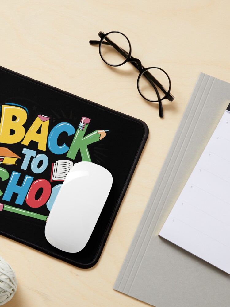 Thumbnail 3 of 5, Mouse Pad, Adorable Bubu and Dudu Back to School Design - Perfect for Kids' School Supplies & Apparel designed and sold by FEBRICAST.