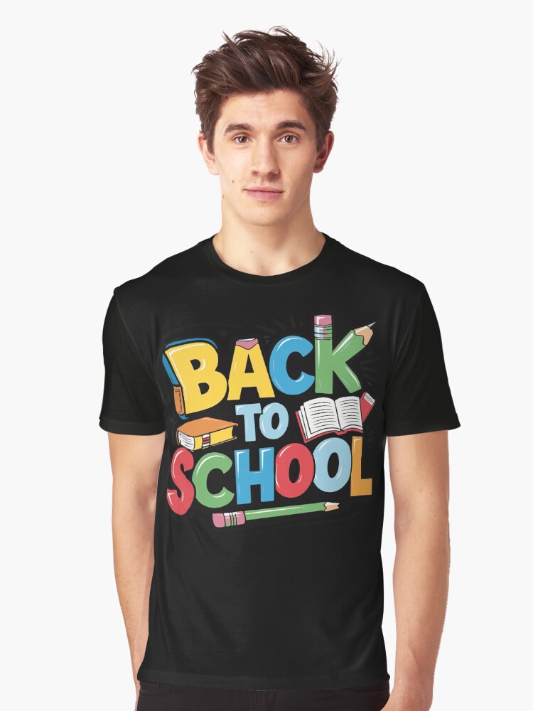 Thumbnail 1 of 4, Graphic T-Shirt, Adorable Bubu and Dudu Back to School Design - Perfect for Kids' School Supplies & Apparel designed and sold by FEBRICAST.