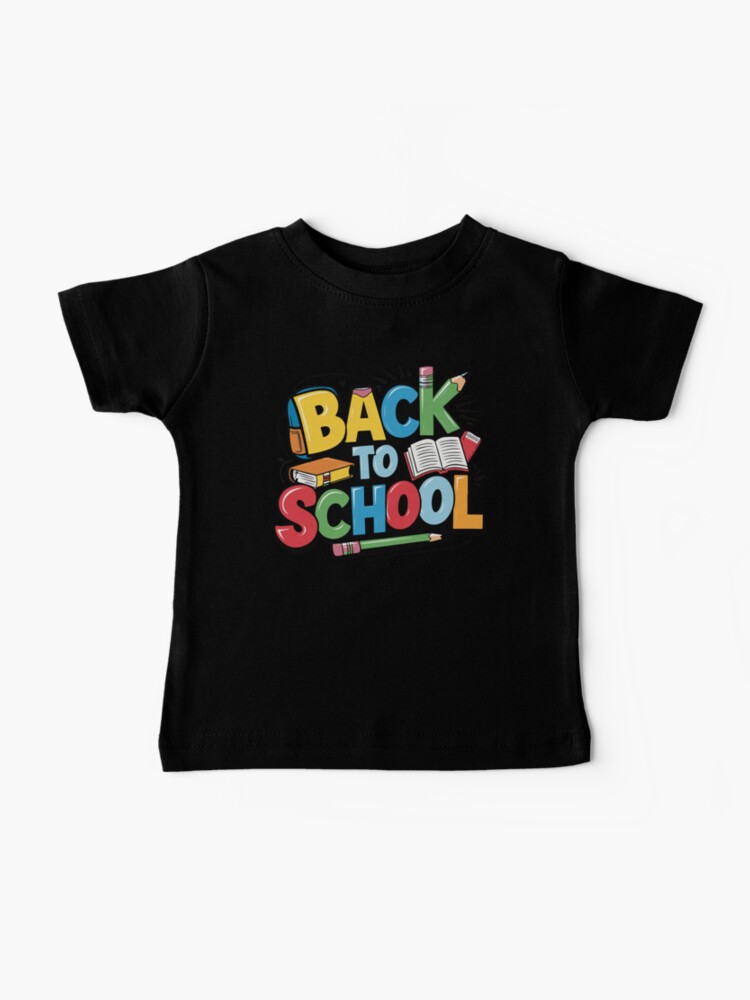 Thumbnail 1 of 2, Baby T-Shirt, Adorable Bubu and Dudu Back to School Design - Perfect for Kids' School Supplies & Apparel designed and sold by FEBRICAST.