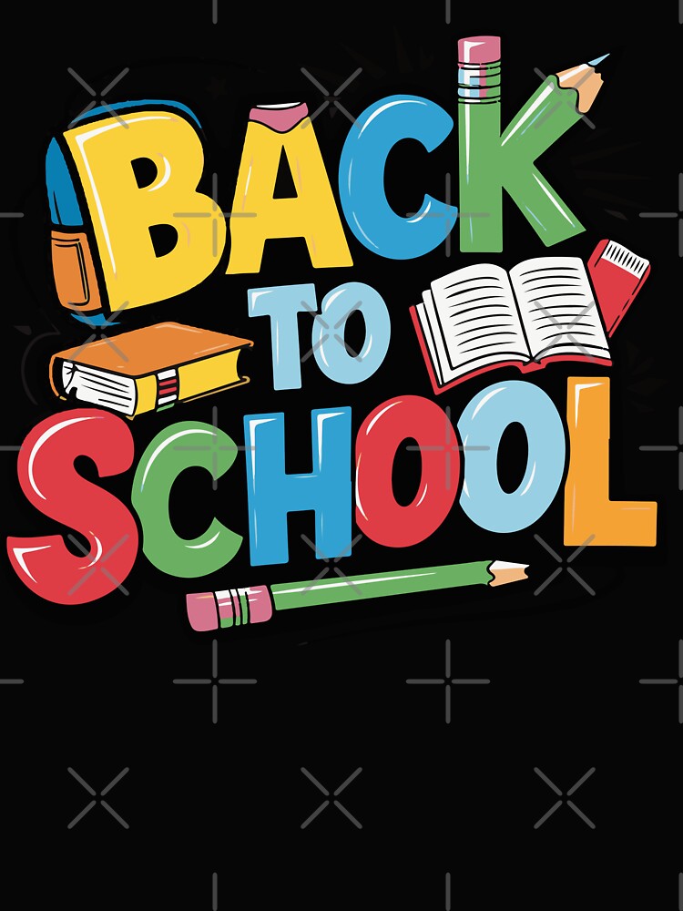 Thumbnail 4 of 4, Boxy T-Shirt, Adorable Bubu and Dudu Back to School Design - Perfect for Kids' School Supplies & Apparel designed and sold by FEBRICAST.