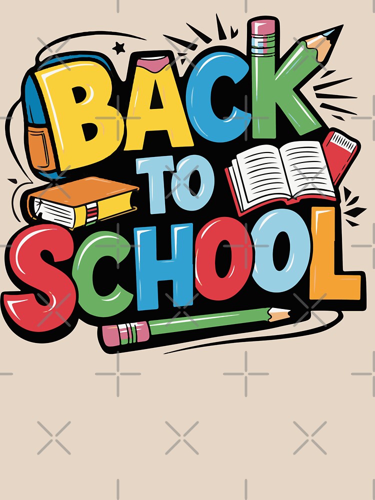 Thumbnail 3 of 3, Relaxed Fit T-Shirt, Adorable Bubu and Dudu Back to School Design - Perfect for Kids' School Supplies & Apparel designed and sold by FEBRICAST.