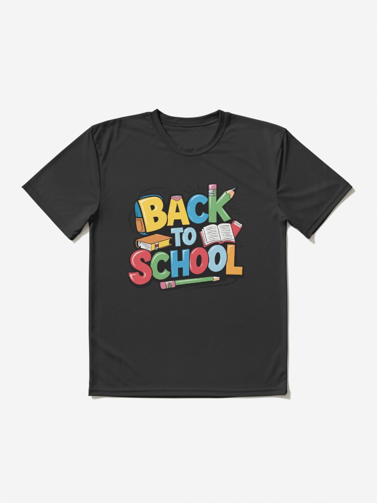 Thumbnail 2 of 7, Active T-Shirt, Adorable Bubu and Dudu Back to School Design - Perfect for Kids' School Supplies & Apparel designed and sold by FEBRICAST.