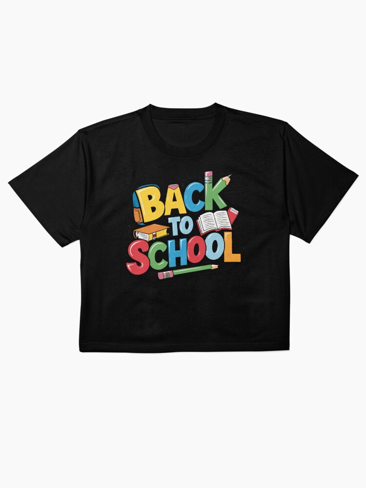 Thumbnail 2 of 4, Boxy T-Shirt, Adorable Bubu and Dudu Back to School Design - Perfect for Kids' School Supplies & Apparel designed and sold by FEBRICAST.