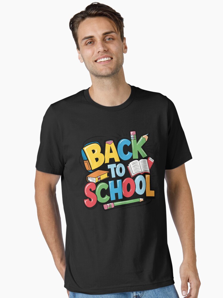 Thumbnail 1 of 7, Essential T-Shirt, Adorable Bubu and Dudu Back to School Design - Perfect for Kids' School Supplies & Apparel designed and sold by FEBRICAST.