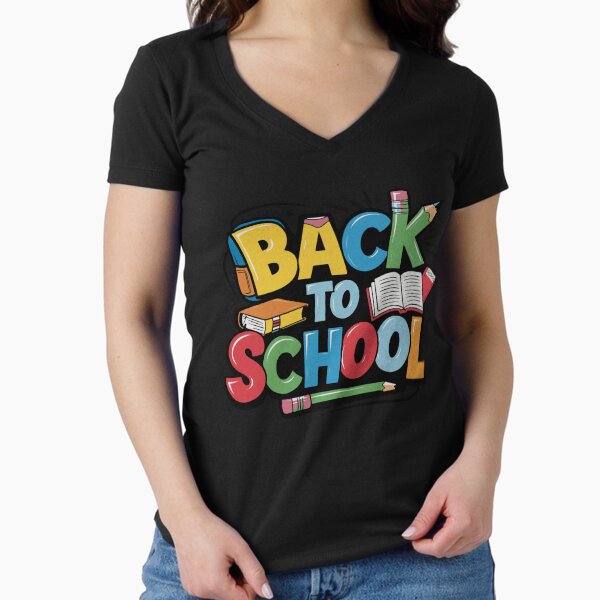 Fitted V-Neck T-Shirt