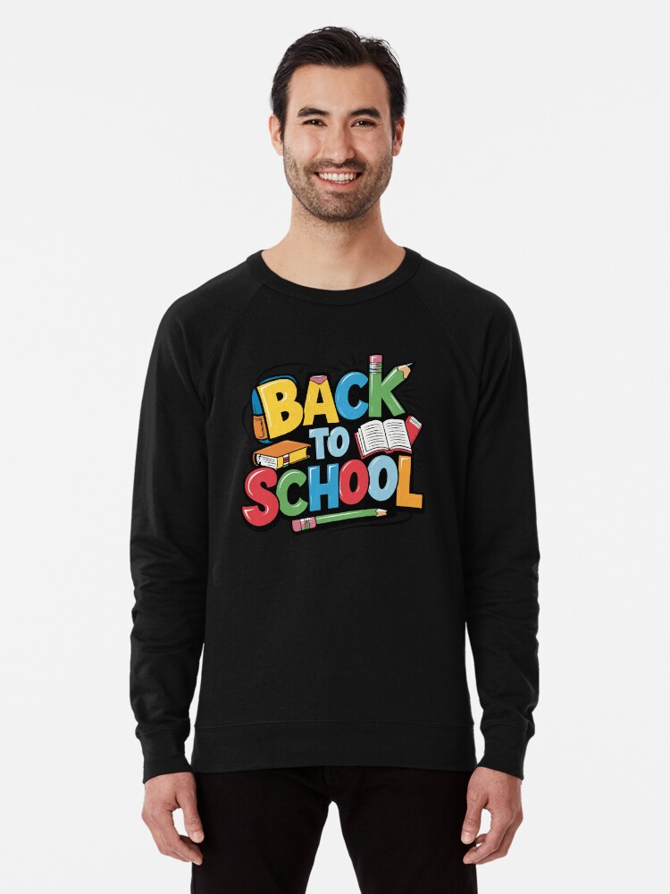 Thumbnail 1 of 5, Lightweight Sweatshirt, Adorable Bubu and Dudu Back to School Design - Perfect for Kids' School Supplies & Apparel designed and sold by FEBRICAST.