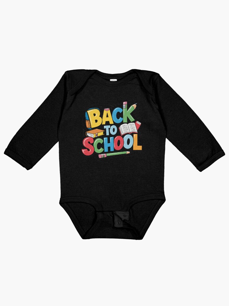 Thumbnail 1 of 2, Baby One-Piece, Adorable Bubu and Dudu Back to School Design - Perfect for Kids' School Supplies & Apparel designed and sold by FEBRICAST.
