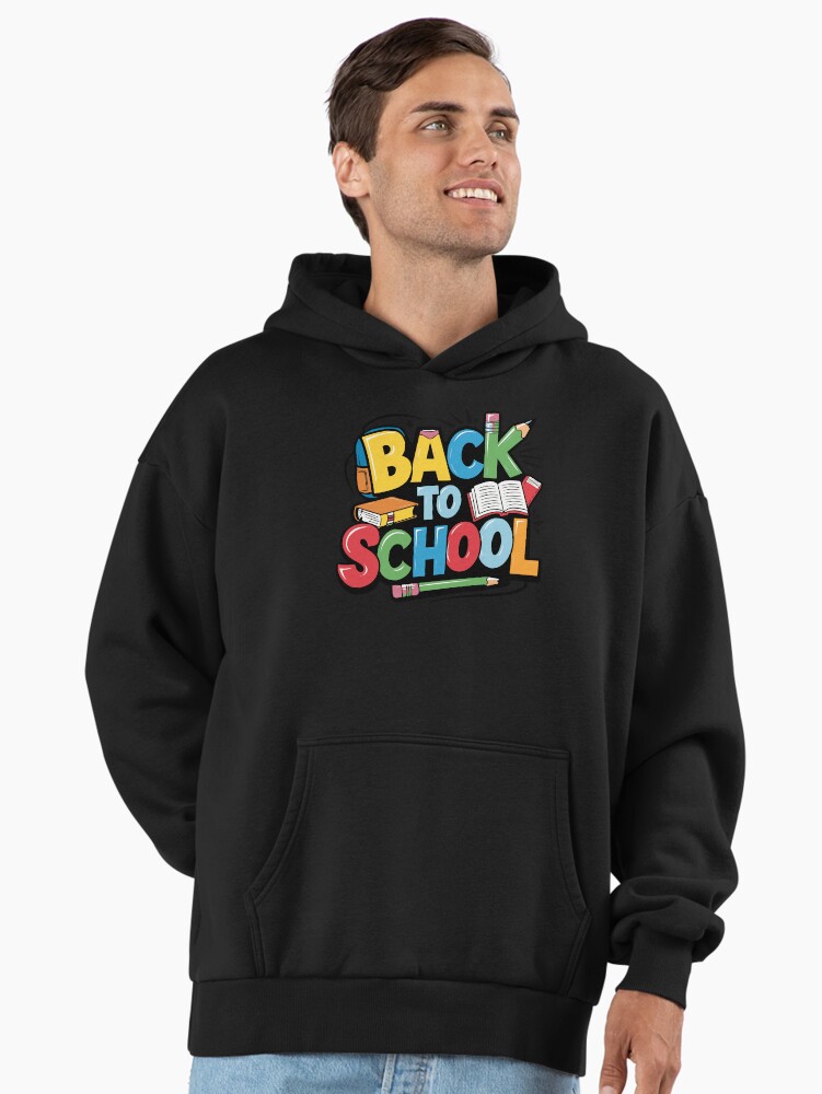 Thumbnail 1 of 6, Premium Oversized Hoodie, Adorable Bubu and Dudu Back to School Design - Perfect for Kids' School Supplies & Apparel designed and sold by FEBRICAST.