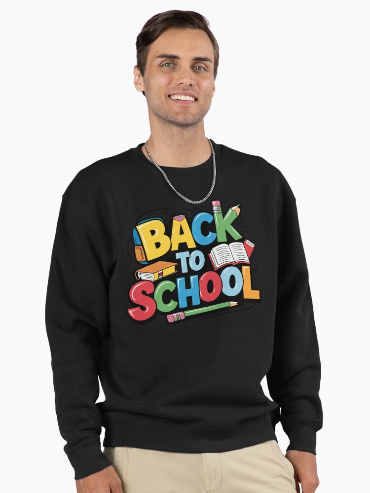 Thumbnail 1 of 6, Pullover Sweatshirt, Adorable Bubu and Dudu Back to School Design - Perfect for Kids' School Supplies & Apparel designed and sold by FEBRICAST.