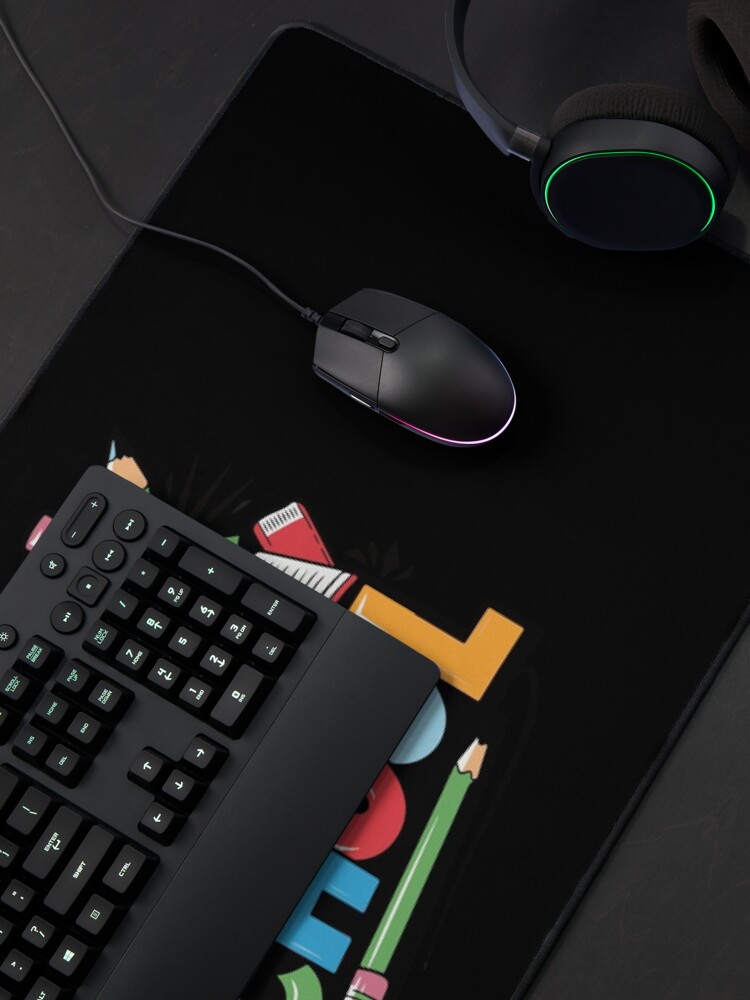 Thumbnail 4 of 5, Mouse Pad, Adorable Bubu and Dudu Back to School Design - Perfect for Kids' School Supplies & Apparel designed and sold by FEBRICAST.