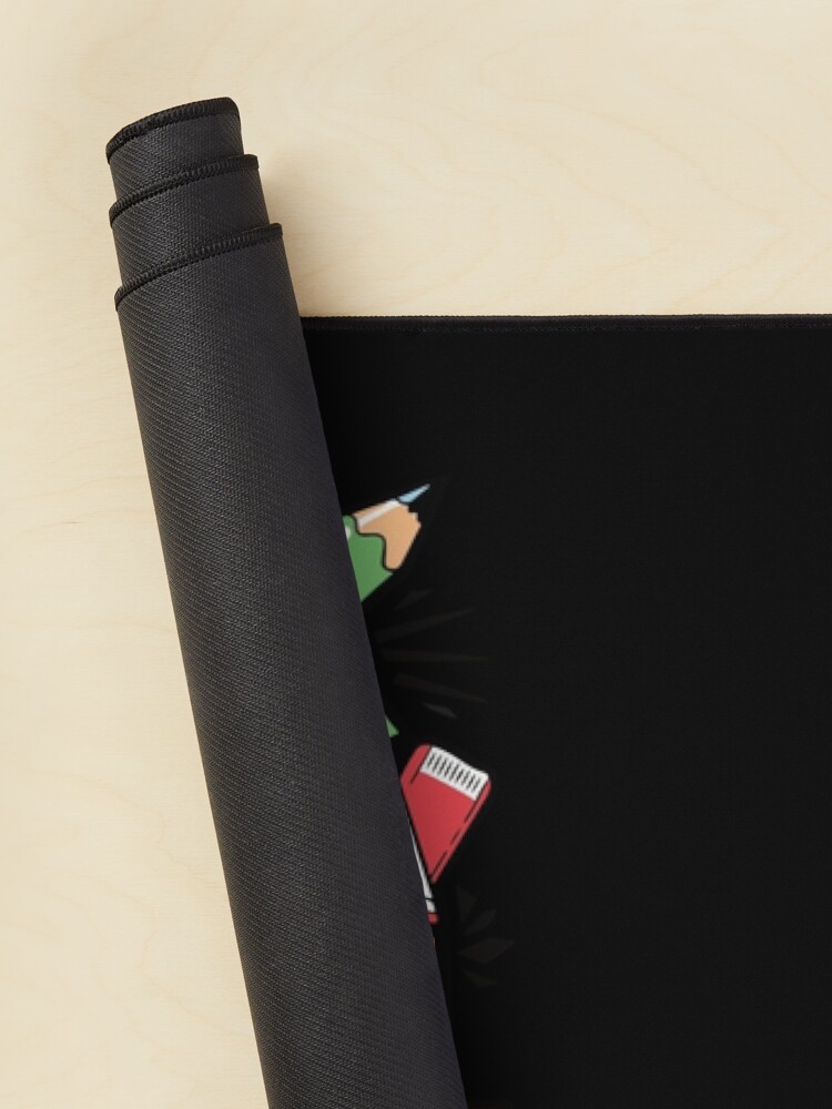 Thumbnail 2 of 5, Mouse Pad, Adorable Bubu and Dudu Back to School Design - Perfect for Kids' School Supplies & Apparel designed and sold by FEBRICAST.