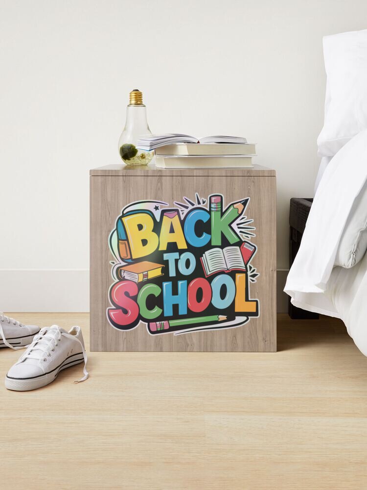 Thumbnail 2 of 4, Sticker, Adorable Bubu and Dudu Back to School Design - Perfect for Kids' School Supplies & Apparel designed and sold by FEBRICAST.