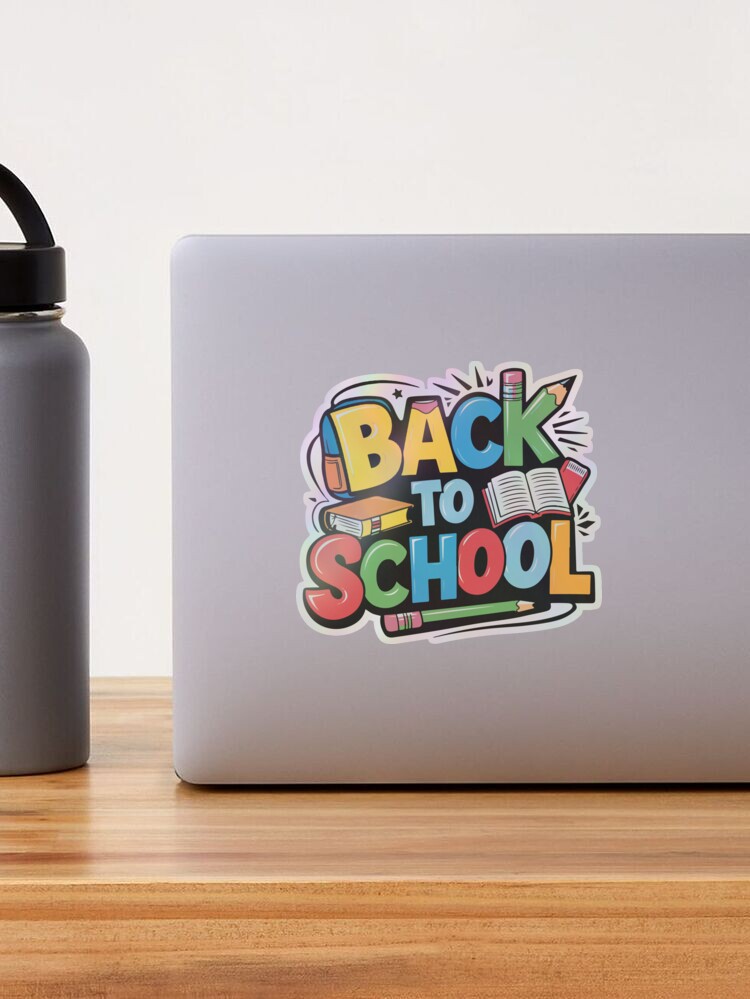 Thumbnail 1 of 4, Sticker, Adorable Bubu and Dudu Back to School Design - Perfect for Kids' School Supplies & Apparel designed and sold by FEBRICAST.