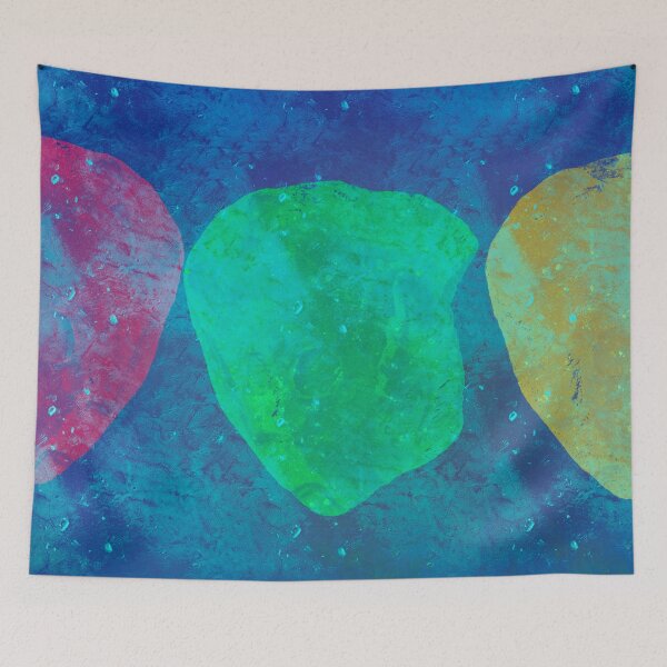 Item preview, Abstract Moon Rocks - The Rising of the Moon designed and sold by rikymorphe.