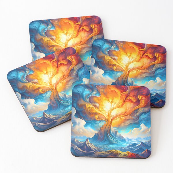 Item preview, Fire Tree in Iceland designed and sold by rainsdesigns.