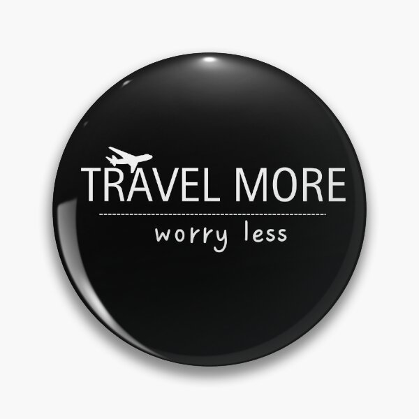 Item preview, Travel More Worry Less Airplane Travel Minimal Grafic designed and sold by Angie-Atelier.