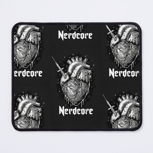 Item preview, “Nerdcore” Heart Art with Retrofuturistic Graffiti designed and sold by Piotrek0001.