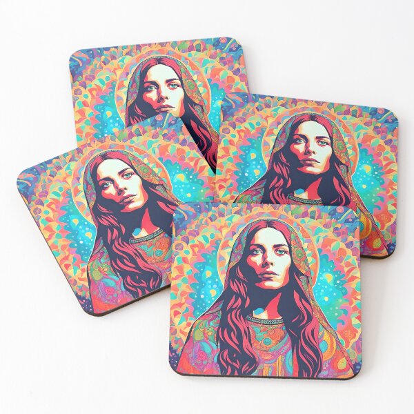 Item preview, Mary Magdalene Psychedelic Priestess designed and sold by Mayastar Designs.