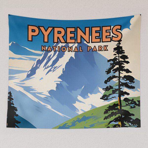 Item preview, Pyrenees National Park Travel designed and sold by ZionPosteria.