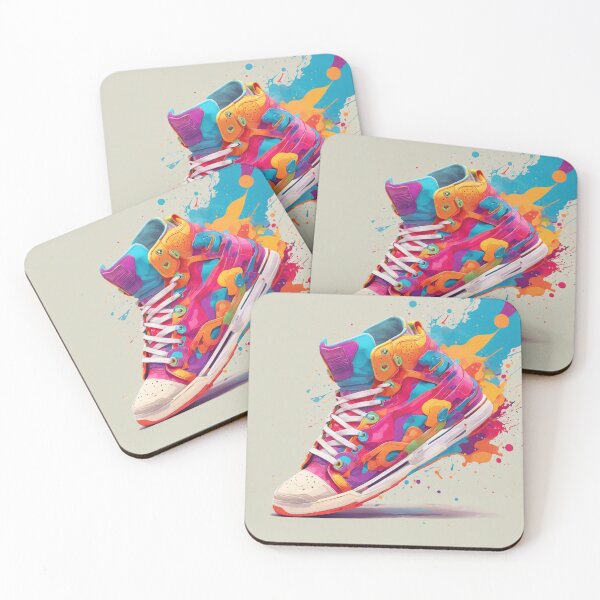 Item preview, Colorful Kicks Illustration designed and sold by Sadia  Jannat.