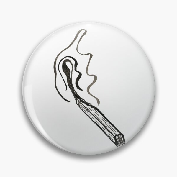 Item preview, Burning match Pure & simple drawn in black and white designed and sold by ZoffArt-Shop.