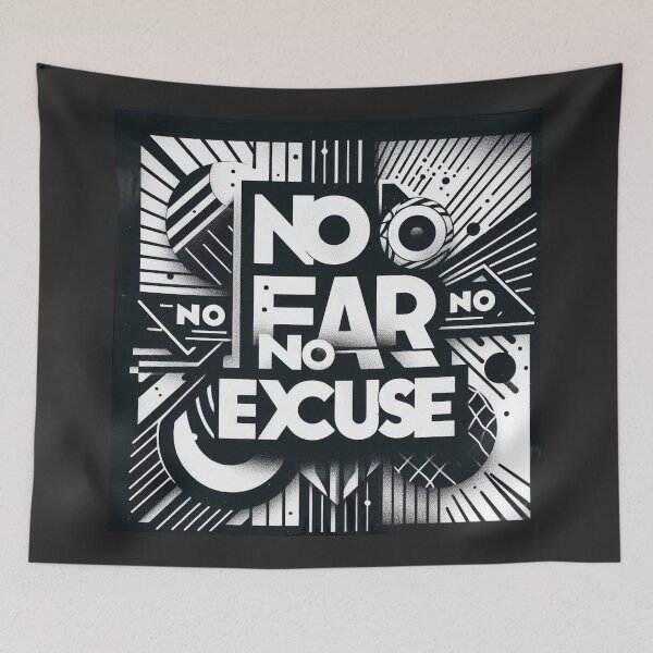 Item preview, No Fear, No Limits, No Excuses: Unleash Your Inner Power and Conquer Your Dreams designed and sold by aZRaSs.