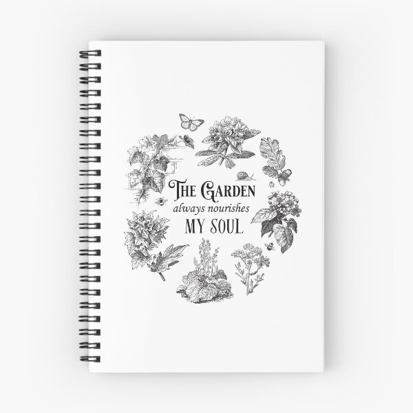 Item preview, The garden always nourishes my soul - A sweet vignette for gardeners designed and sold by SusanDee.