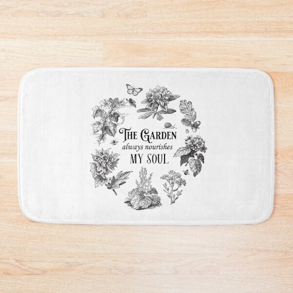 Item preview, The garden always nourishes my soul - A sweet vignette for gardeners designed and sold by SusanDee.