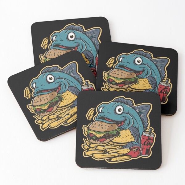 Item preview, Fish on a Fast Food Diet designed and sold by MegaKicia.