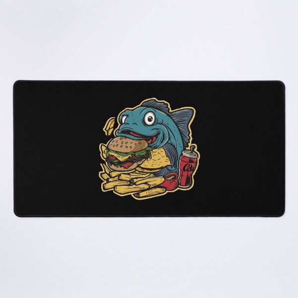 Item preview, Fish on a Fast Food Diet designed and sold by MegaKicia.