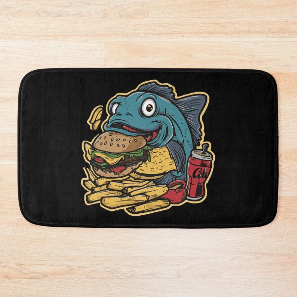Item preview, Fish on a Fast Food Diet designed and sold by MegaKicia.