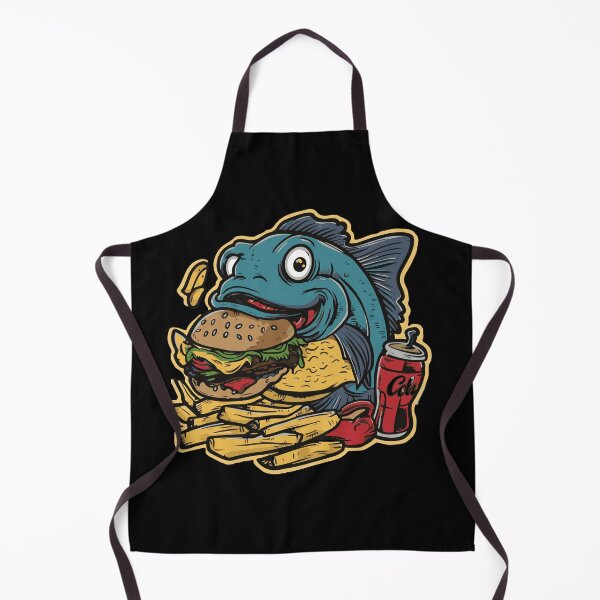 Item preview, Fish on a Fast Food Diet designed and sold by MegaKicia.