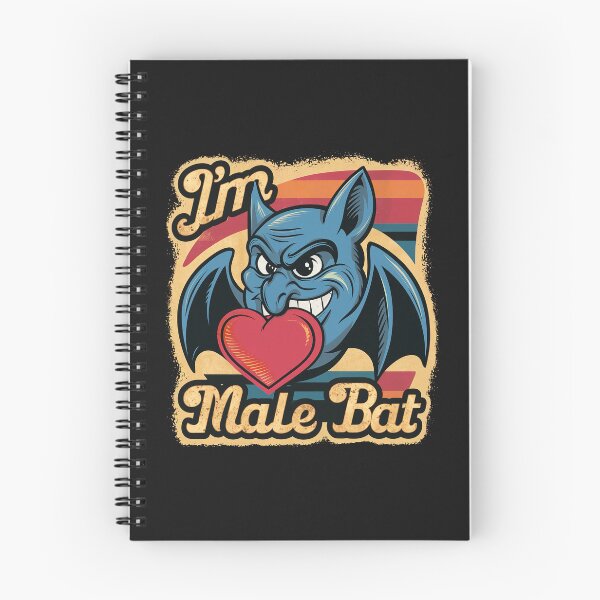 Item preview, ''I'm Male Bat'' Funny Funny Bat man Parody T-Shirt designed and sold by Witty Shirts.