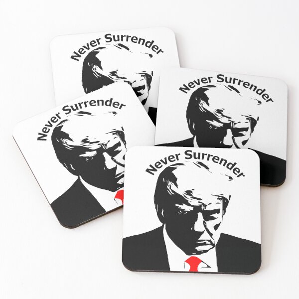 Item preview, Trump Never Surrender Mugshot designed and sold by Eso-Genesis.