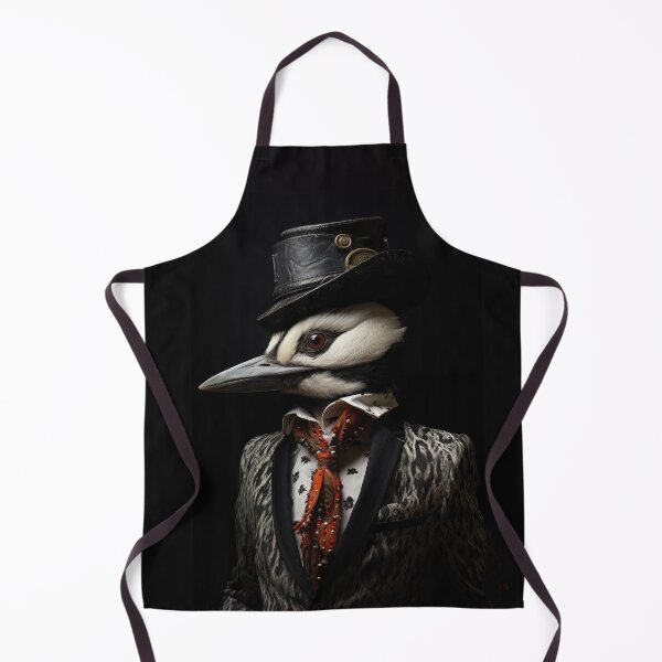 Item preview, Fashionable Woodpecker in Steampunk Attire designed and sold by Sillytoe.