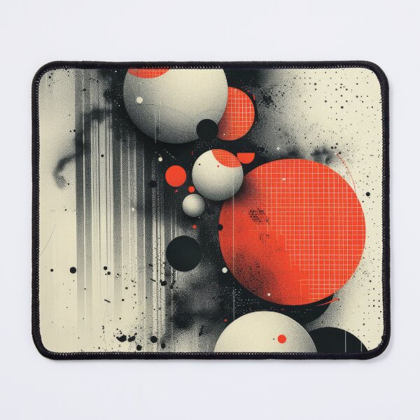Item preview, Abstract Red And White Circles In Space designed and sold by RGShirtWorks.