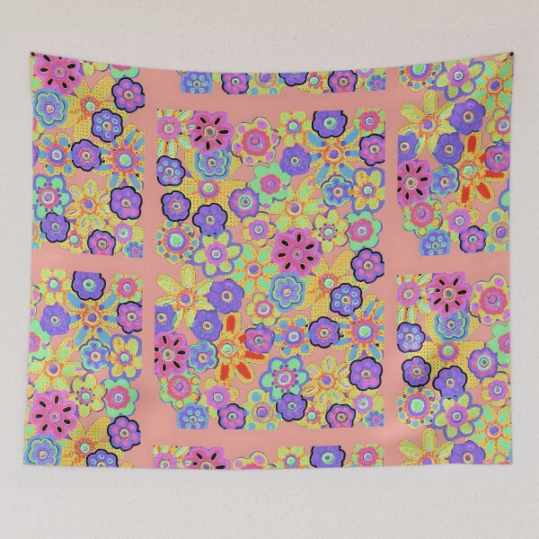 Item preview, Floodle apricot garden designed and sold by bekki smith.