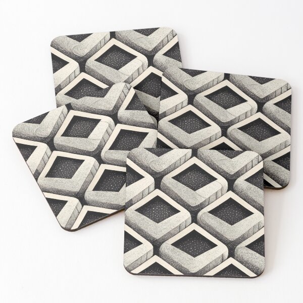 Item preview, CLASSIC PATTERN BLACK AND WHITE designed and sold by deckur.