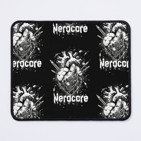 Item preview, “Nerdcore” Heart Art with Retrofuturistic Graffiti designed and sold by Piotrek0001.