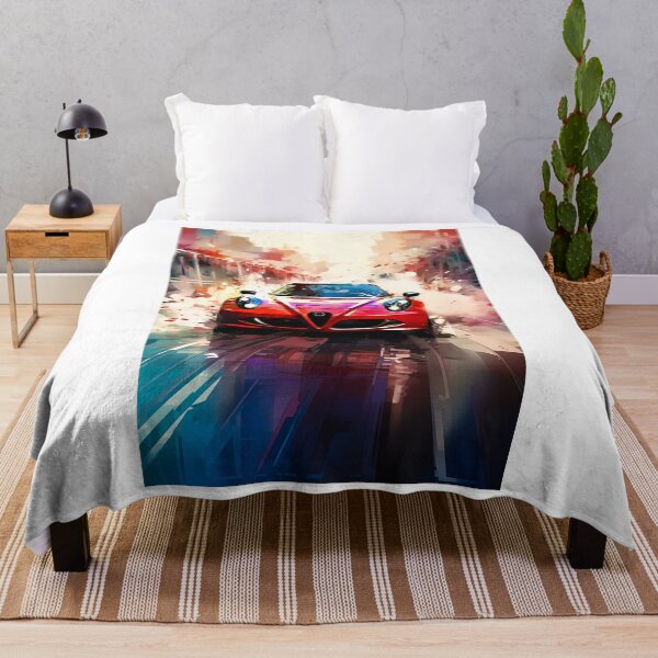Item preview, Alfa Romeo 4C in Dynamic Urban Scene designed and sold by RevUpDesign.