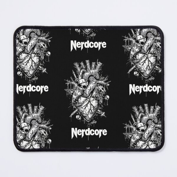 Item preview, “Nerdcore” Heart Art with Retrofuturistic Graffiti designed and sold by Piotrek0001.
