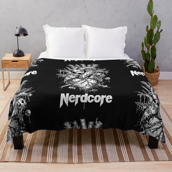 Item preview, “Nerdcore” Heart Art with Retrofuturistic Graffiti designed and sold by Piotrek0001.