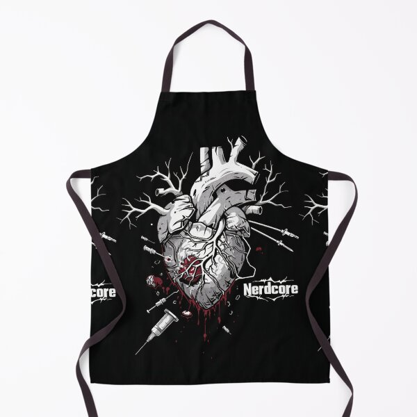 Item preview, “Nerdcore” Heart Art with Retrofuturistic Graffiti designed and sold by Piotrek0001.