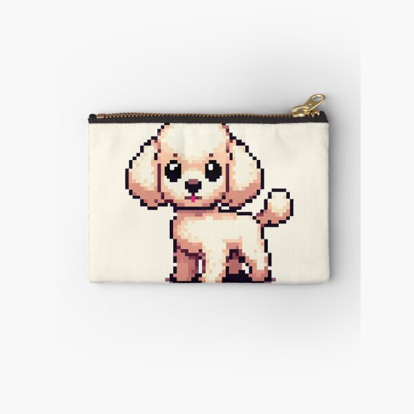 Item preview, pixelated poodle designed and sold by miriam-miranda.