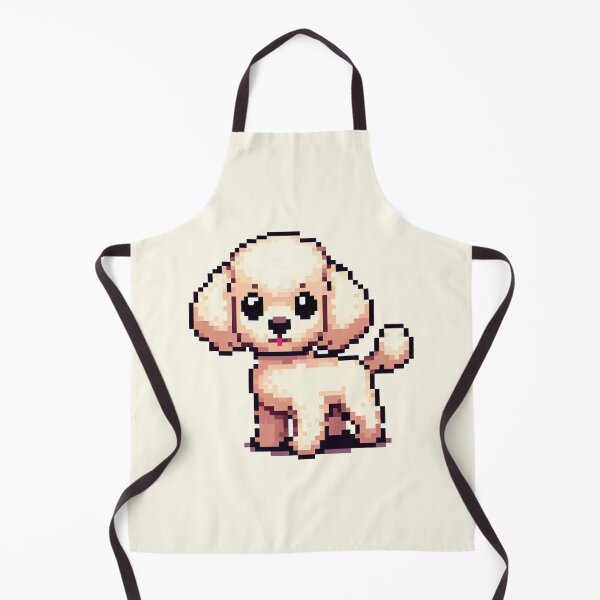 Item preview, pixelated poodle designed and sold by miriam-miranda.