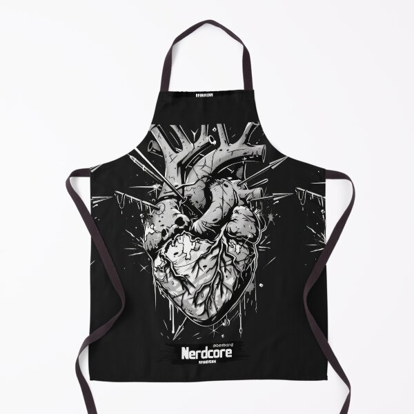Item preview, “Nerdcore” Heart Art with Retrofuturistic Graffiti designed and sold by Piotrek0001.