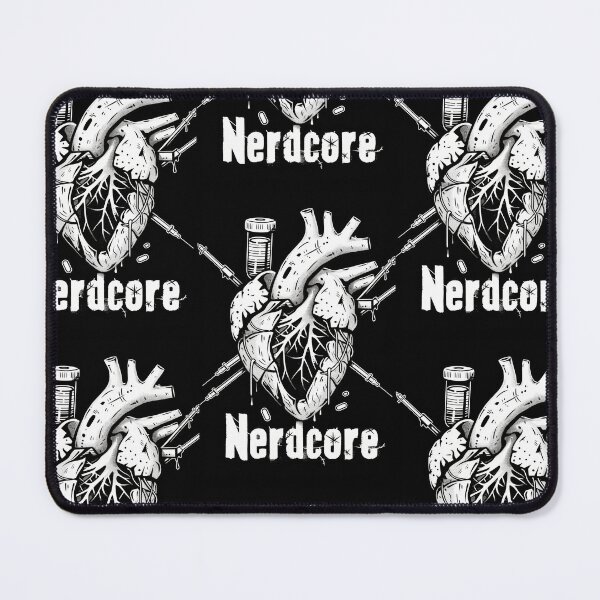 Item preview, “Nerdcore” Heart Art with Retrofuturistic Graffiti designed and sold by Piotrek0001.